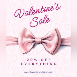 valentines sale